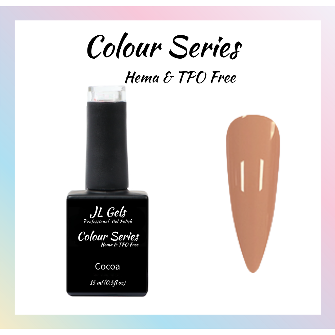 Colour Series, Hema & TPO Free, Cocoa, 15ml