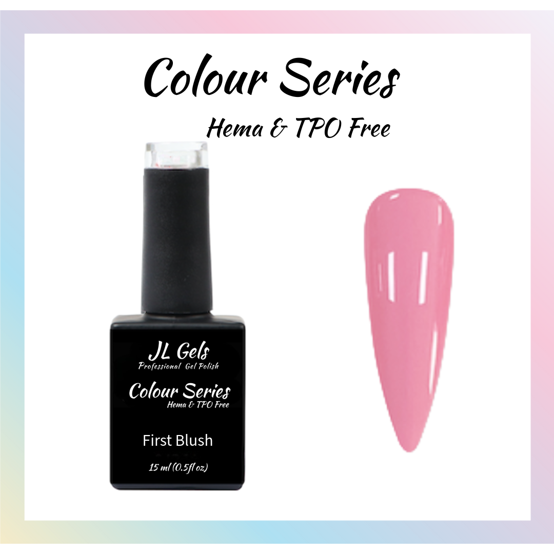 Colour Series, Hema & TPO Free, First Blush, 15ml