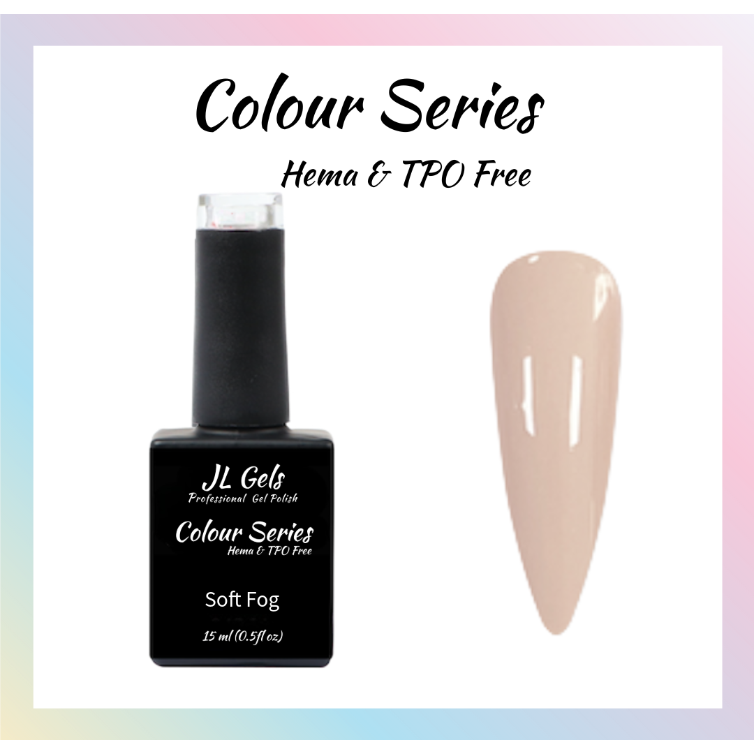 Colour Series, Hema & TPO Free, Soft Fog, 15ml