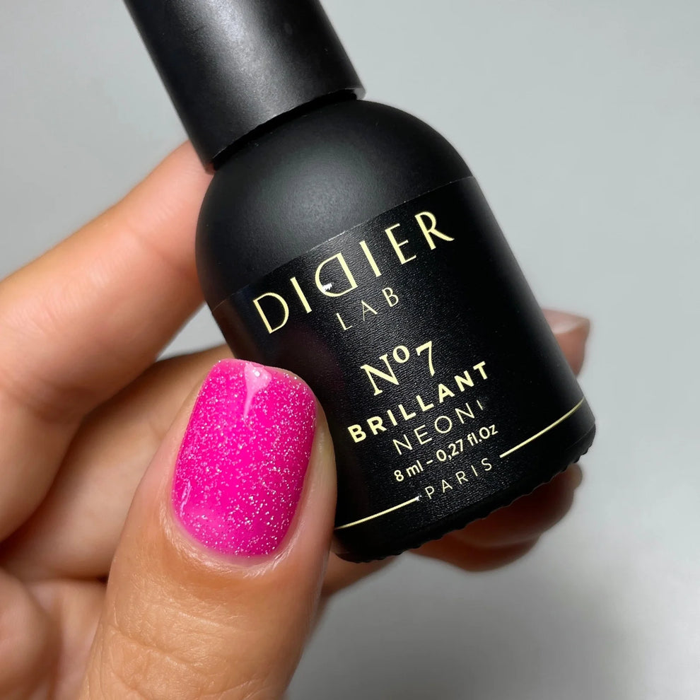 Gel Polish Brillant NEON, Didier Lab, No. 7, HEMA and TPO free, 8 ml