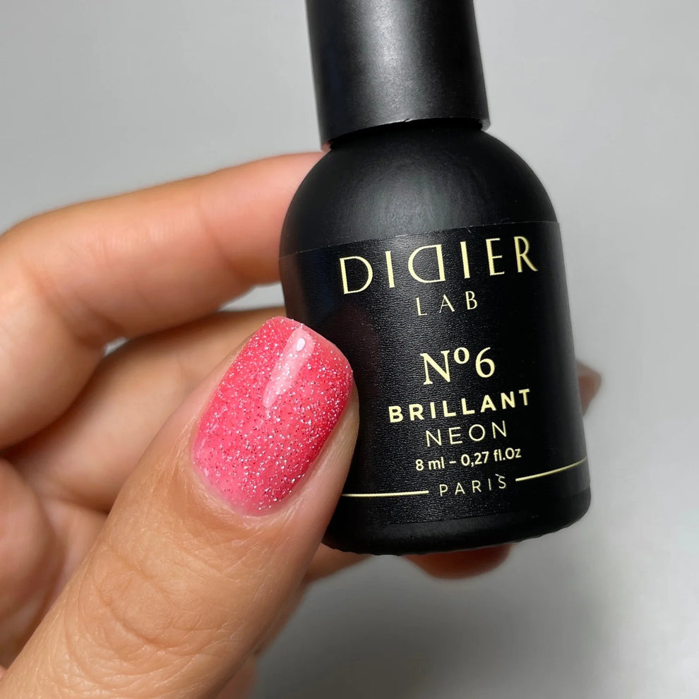 Gel Polish Brillant NEON, Didier Lab, No. 6, HEMA and TPO free, 8 ml