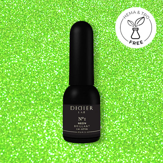Gel Polish Brillant NEON, Didier Lab, No. 1, HEMA and TPO free, 8 ml