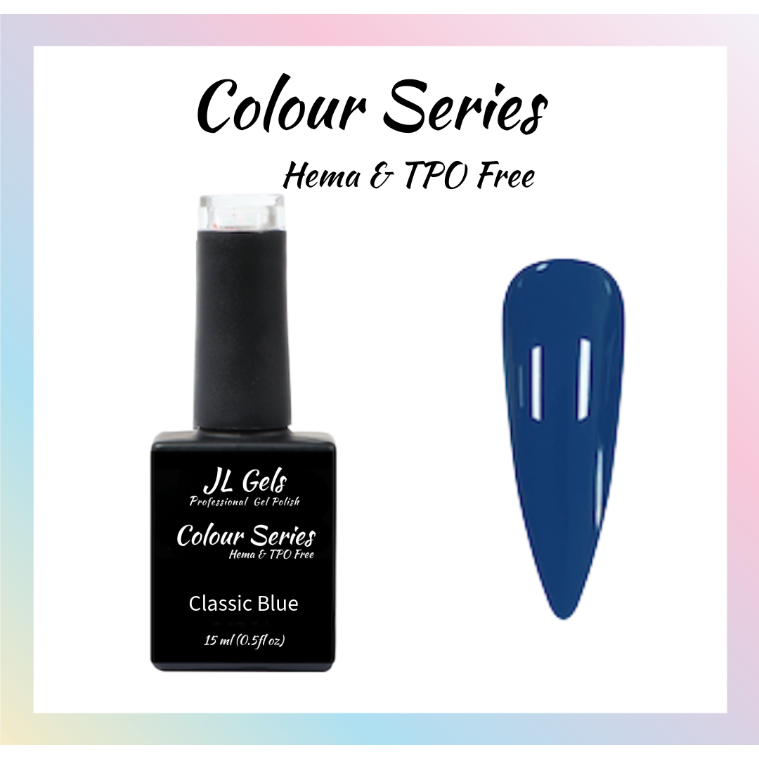 Colour Series, Hema & TPO Free, Classic Blue, 15ml