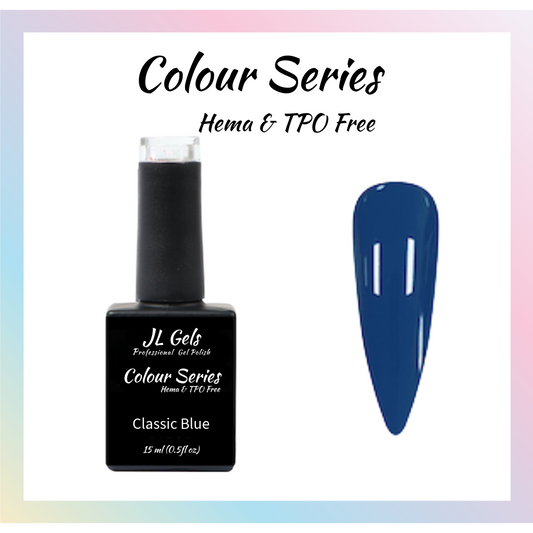 Colour Series, Hema & TPO Free, Classic Blue, 15ml
