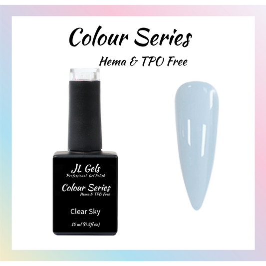 Colour Series, Hema & TPO Free, Clear Sky, 15ml