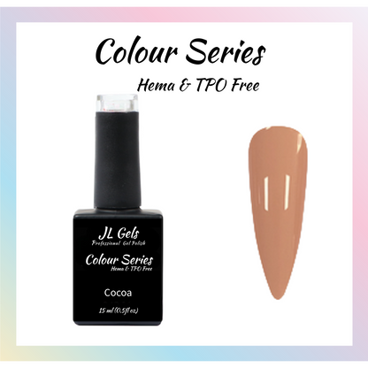 Colour Series, Hema & TPO Free,  Cocoa, 15ml