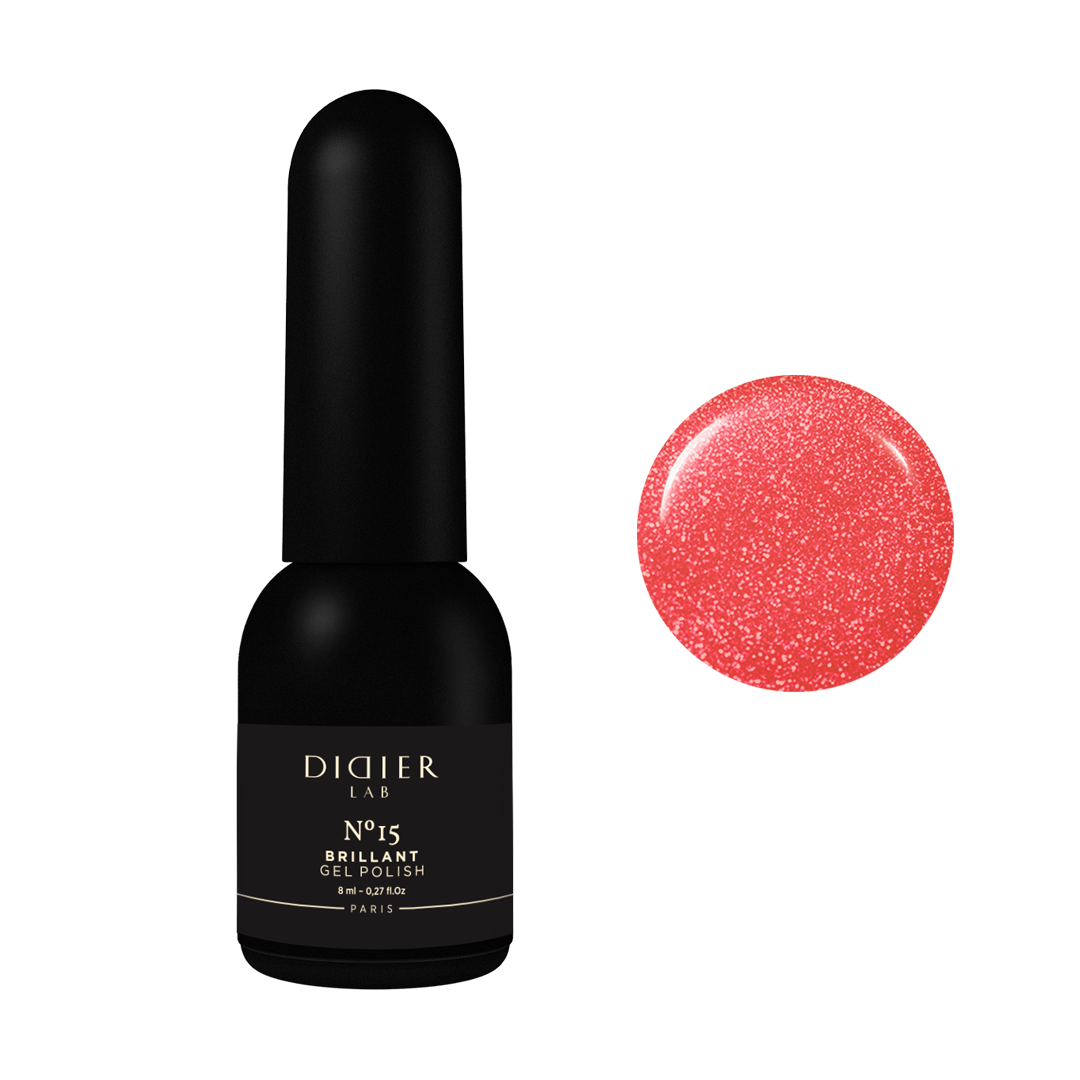 Gel Polish "Didier Lab", Brillant, No15, 8ml