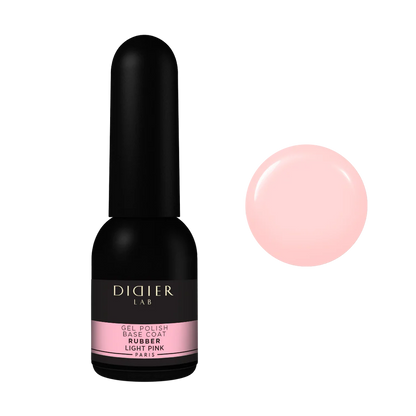 Rubber Base Coat, "Didier Lab", Light Pink, 10ml