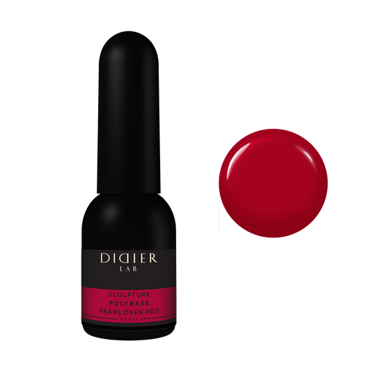 Sculpture Polybase "Didier Lab", Pearl Dark Red, 10ml