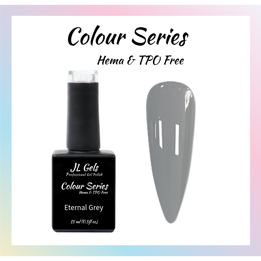 Colour Series, Hema & TPO Free, Eternal Grey, 15ml