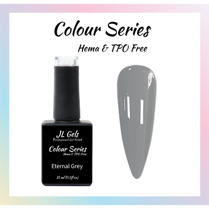 Colour Series, Hema & TPO Free, Eternal Grey, 15ml
