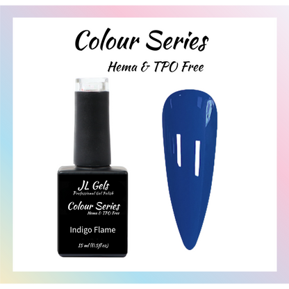 Colour Series, Hema & TPO Free, Indigo Flame, 15ml