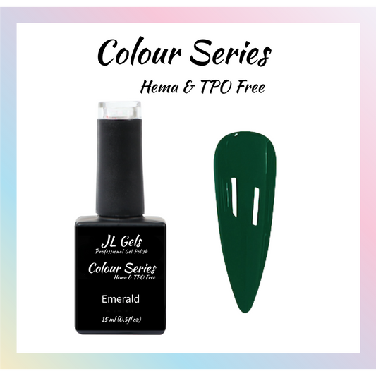 Colour Series, Hema & TPO Free, Emerald, 15ml