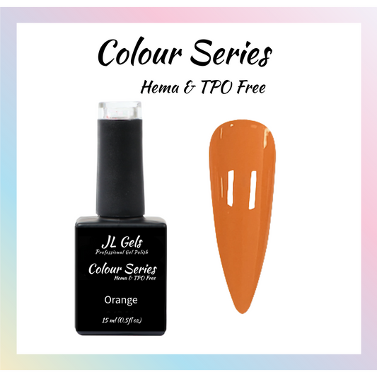Colour Series, Hema & TPO Free, Orange, 15ml