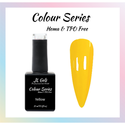 Colour Series, Hema & TPO Free, Yellow, 15ml