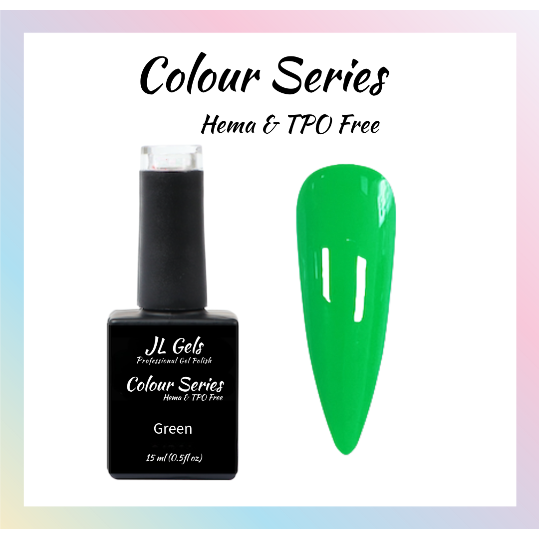 Colour Series, Hema & TPO Free, Green, 15ml