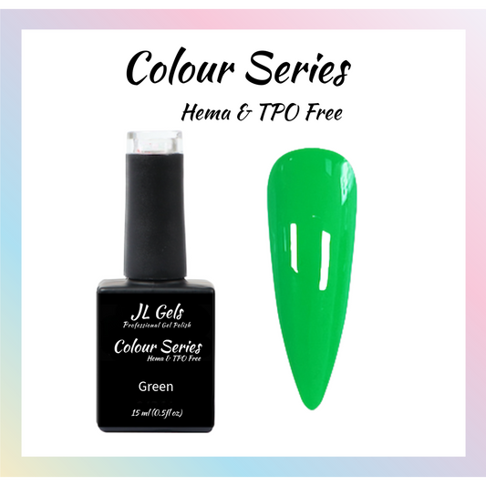 Colour Series, Hema & TPO Free, Green, 15ml