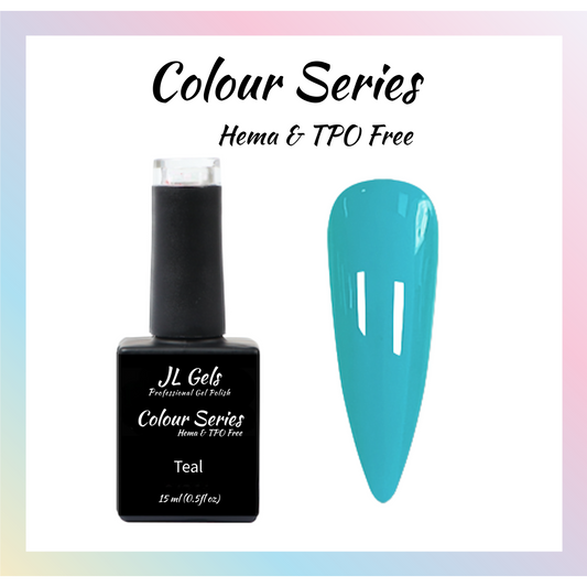 Colour Series, Hema & TPO Free, Teal, 15ml