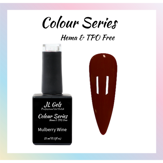 Colour Series, Hema & TPO Free, Mulberry Wine, 15ml