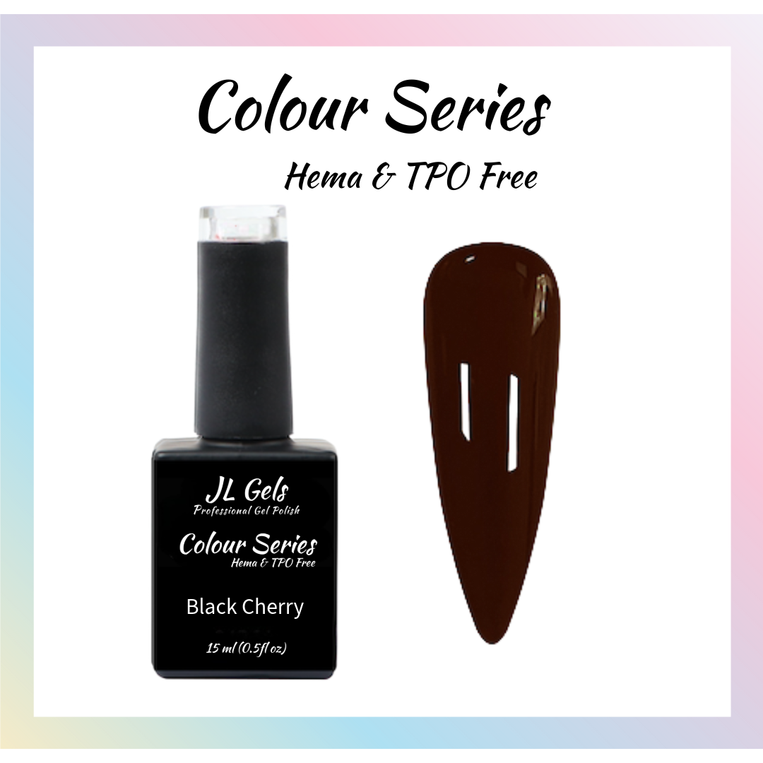 Colour Series, Hema & TPO Free, Black Cherry, 15ml