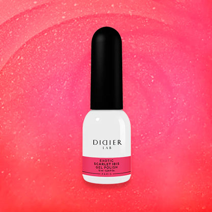Gel Polish Exotic, Didier Lab, Scarlet Ibis, 10 ml
