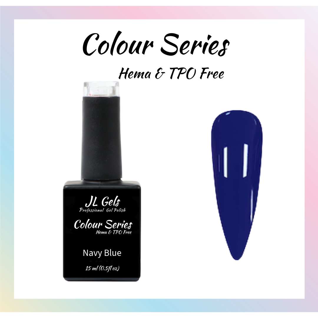 Colour Series, Hema & TPO Free,  Navy Blue, 15ml