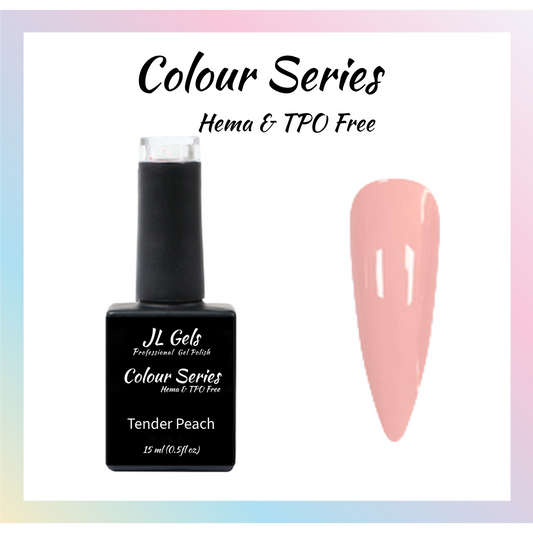 Colour Series, Hema & TPO Free,  Tender Peach, 15ml