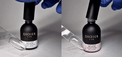 Top coat no wipe "Didier Lab", Milky Pink, 10ml