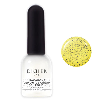 Gel Polish "Didier Lab", Macarons, Lemon Ice Cream, 10ml