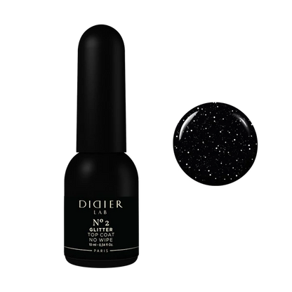 Top Coat, Glitter No2, "Didier Lab"