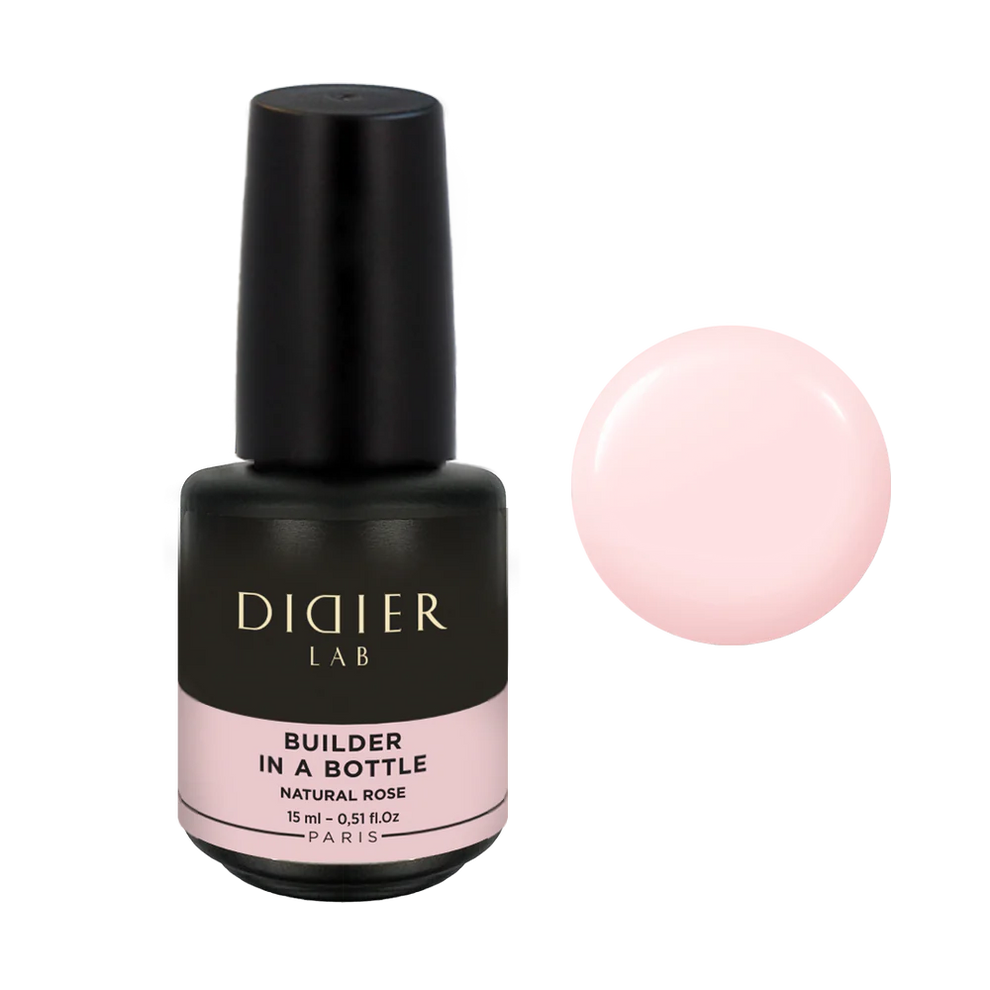 Builder Gel in a Bottle "Didier Lab" Natural Rose, 15ml